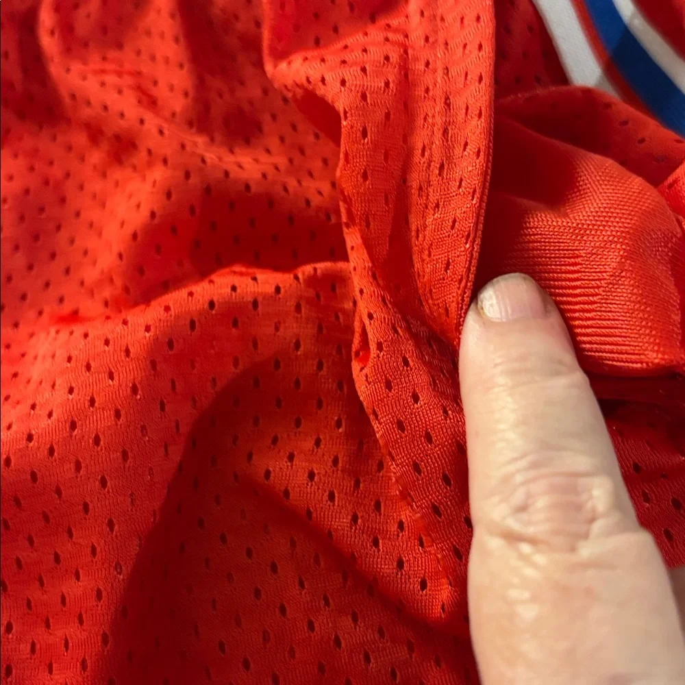 Champion Kids Bright Red Mesh Shorts 7/8